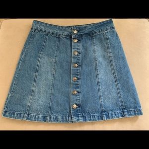 Jean skirt